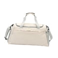 thumbnail image 2 of Bolsa de deporte para gimnasio, equipaje, bolsa de viaje, bolsa de lona para natación, ejercicio al aire libre, hombres y mujeres Beige, 2 of 8
