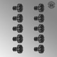 thumbnail image 2 of Renovators Supply Kitchen Cabinet Knobs 1.5" Iron Floral Drawer Knobs for Kitchen Cabinets and Drawers w/Screws Pack of 10, 2 of 9