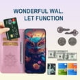 thumbnail image 2 of Compatible with Google Pixel 8 Pro Flip Glitter Wallet Case for Women, Pu Leather with Card Slots Crystal Diamond Owl Embossing Shockproof Cover Case for Google Pixel 8 Pro MTY-Rose Gold, 2 of 16