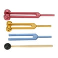 thumbnail image 4 of KEINXS Therapeutic Use Tuning Fork Set 3 Colours Weighted Tuning Fork Suitable For Sound Yoga Reiki Meditation ., 4 of 6