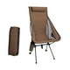 thumbnail image 5 of Silla plegable Silla de playa para adultos Silla de campamento Silla de pesca con respaldo alto Silla de camping para jardín Patio Picnic Viajes al Café, 5 of 8