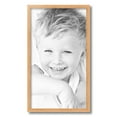 thumbnail image 2 of ArtToFrames 13" x 23" Red Oak Wood Picture Frame, 13x23 inch Brown Wood Poster Frame (WOM-4878), 2 of 7