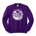 thumbnail image 1 of Wild Bobby, Vandelay Industries Shirt Latex-Related Goods Seinfeld, Pop Culture, Unisex Crewneck Graphic Sweatshirt, Purple, Large, 1 of 4