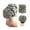 Dimgray, variant on Short Messy Curly Bun Hair Piece - Clip-In Ponytail Extension with Double Combs