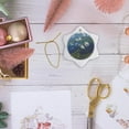 thumbnail image 6 of 3drose, Aerial of Amazon River Basin with Meandering Waterways, Manaus, Brazil, 3 inch Snowflake Porcelain Ornament, 6 of 7