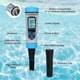 thumbnail image 3 of 5-in-1 pH Meter with BT High Accuracy Measurement of pH/TDS/EC/CF/Temp Water Testing Kit for Home Drinking Water Hydroponics Lab Aquarium and More, 3 of 5