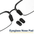 thumbnail image 5 of Eyeglass Nose Pad Silicone Anti-Slip Glasses Nose Grip, Slip-on Glasses Nose Pads for Plastic Frames Glasses Sunglasses Black 5, 5 of 7