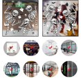 thumbnail image 3 of Pegatina de calavera Decoración de ventanas de Halloween, decoración de pegatinas colgantes de ventanas reutilizables, pegatina de terror PVC, escaparate de pegatinas extraíbles, 3 of 7