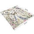 thumbnail image 2 of Pioneer Flower and Butterfly Blanket,Comfortable Soft Flannel Throw Blanket,All Season,Warm Lightweight Blankets for Sofa Bed Couch Living Room Chair,50"x60"(130x150cm), 2 of 4
