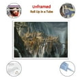 thumbnail image 2 of Lord of The Rings Rivendell Wall Art Poster Gifts Bedroom Prints Home Decor Hanging Picture Canvas Painting Posters 24x36inch(60x90cm), 2 of 6