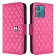 thumbnail image 7 of for Motorola Edge 40 Neo Wallet Case, Elegant Card Holder Cash Slot PU Leather Kickstand Wrist Strap Shockproof Protective Flip Women Girls Case Cover for Motorola Edge 40 Neo, Rose, 7 of 7