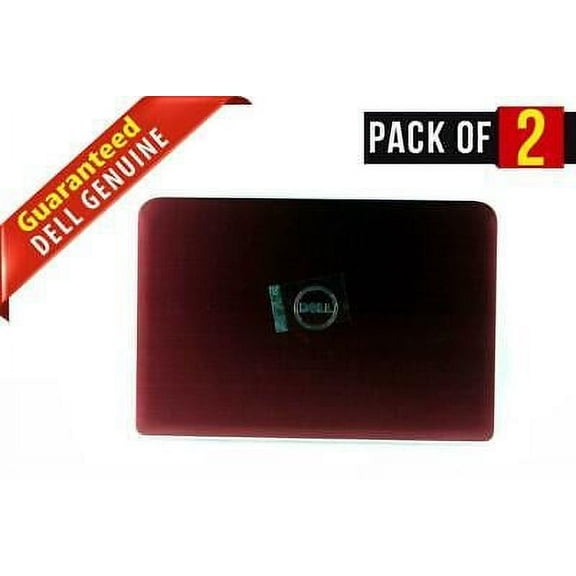 LOT x 2 New OEM Genuine Dell Inspiron 14 5421 LCD Back  Cover Red GK2CJ - New