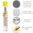 thumbnail image 2 of Recarga de mina Pentel Super Hi-Polymer 0.9 mm de grosor H, 180 unidades, 2 of 3