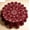 Burgundy, variant on 20 Inch Round Lace Doilies - Handmade 100% Cotton Crochet Cloth, Large Knitted Doily for Table Placemats, Coasters, Sofa Cover or Furniture Protector, Rustic Farmhouse Home Decor