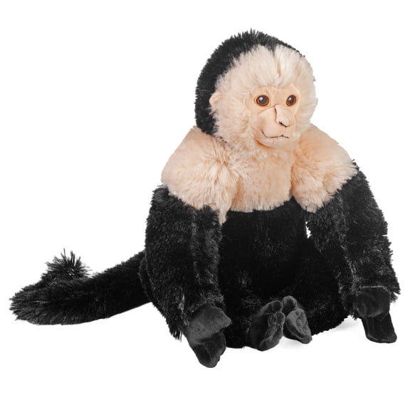 Wild Republic Cuddlekins Eco White Faced Capuchin,Stuffed Animal,12 inch,Plush Toy,Fill is Spun Recycled Water Bottles
