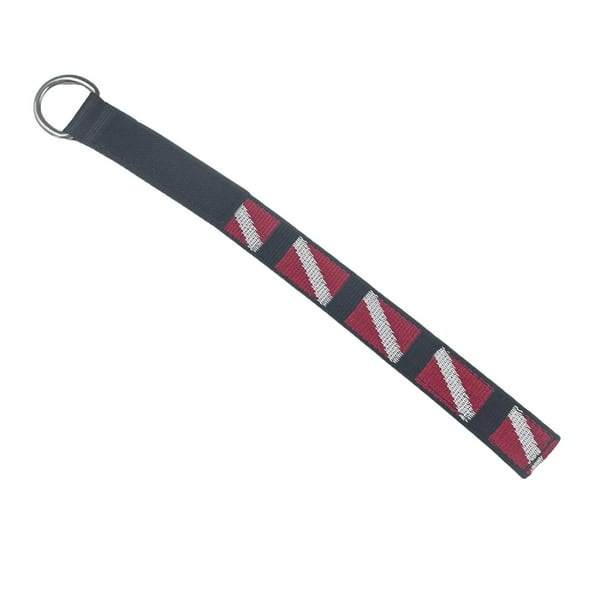 Correa de muñeca para buceo, correa de muñeca profesional de nailon ligera para luz de buceo 315 cm x 32 cm
