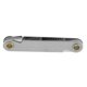 thumbnail image 1 of Imperial stainless steel 55° thread pitch gauge, 1 of 3