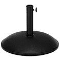thumbnail image 1 of Outsunny Support de Base de Parasol en Ciment de 44 Lb, Support de Parasol Rond, Noir, 1 of 10