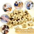 thumbnail image 4 of Stress Balls Deekin Star Foam, 4 cm, 36 unidades, color dorado Thank You, 4 of 7