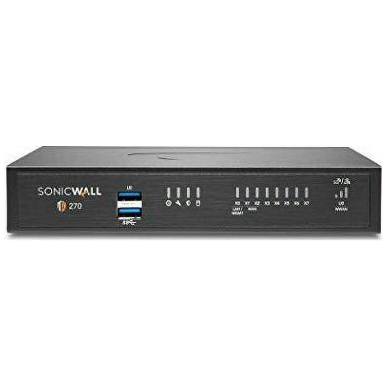 SonicWall TZ270 Firewall (Gen 7) 2 Years Secure Upgrade Plus SonicWall TZ270 Firewall (Gen 7) 2 Years Secure Upgrade Plus