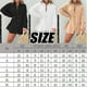 thumbnail image 2 of Barcelona Breeze Conjunto de vestido mameluco, verano sexy casual camisa suelta tops+pantalones cortos para mujer 2 piezas, 2 of 5