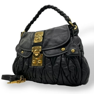 バッグ miu miu Quilted shoulder bag black Screenshot2023-10-13at1.49.