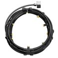 thumbnail image 2 of Outdoor Misting System 6/8M Water Sprinkler Patio Cooling Spray Kit PE Line 3/4 Inch Connector Energy Saving Low Cost Easy Install for Garden Humidification Greenhouse Landscaping, 2 of 5
