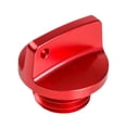thumbnail image 3 of Zorion Motorcycles Engine Oil Filler Cap Transmission Tank Cover for Kawasaki Red, 3 of 8