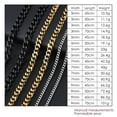 thumbnail image 4 of Hip Hop Width 3/5/7/9MM Cuban Link Stainless Steel Chains Necklace for Men Basic Simple Rapper's Choker on Neck Fashion Jewelry, 4 of 6