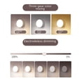 thumbnail image 4 of Luz de noche inteligente para dormitorio de estudiantes, luz de noche de ahorro de energía con carga, luz táctil, lámpara de escritorio pequeña desenchufada, bombilla de pared, 4 of 4
