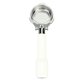 thumbnail image 1 of Porte-filtre à café double flux 54 mm, filtre pour machine à café Breville 870 880 C2, plastique blanc, 1 of 4