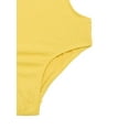 thumbnail image 2 of Wonder Nation Girls Asymmetrical Embossed One Piece Swimsuit, Sizes 4-16, 2 of 3