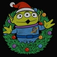 thumbnail image 2 of Men's Toy Story Alien Greetings Wreath  Graphic Tee Black Medium, 2 of 5