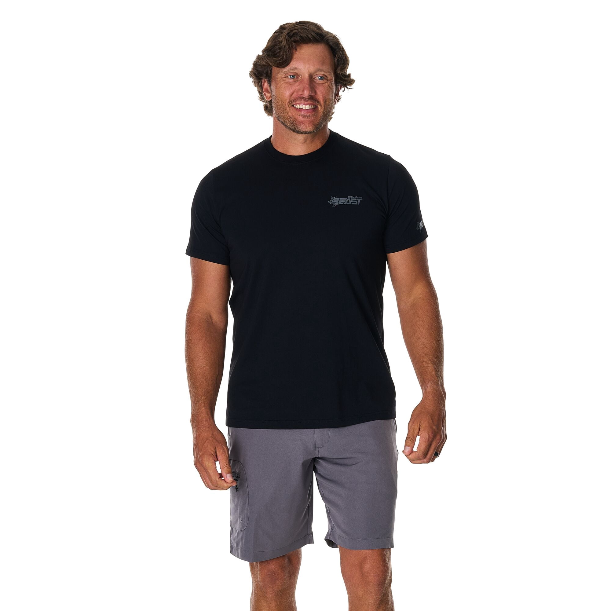 Abu Garcia Beast™ Logo Tee, Black, Size L