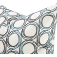 thumbnail image 3 of HOWARD ELLIOTT DEMO Throw Pillow 24x24 Indigo Blue Viscose Poly Acrylic Linen, 3 of 4