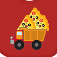 thumbnail image 4 of Inktastic Pizza Lover Food Truck Funny Boys or Girls Baby Bib, 4 of 4
