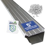FlexxPoint 30 Year Gutter Cover System, Matte Residential 5" Gutter Guards, 1020ft