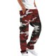 thumbnail image 1 of Pantalones de trabajo de camuflaje para hombre, cintura elástica, rectos, con cordón y bolsillo, 1 of 7