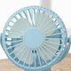 thumbnail image 5 of Naiovety Ventilador de mesa, miniventiladores portátiles de bajo ruido, rotación de 360 ​​grados, recargable por USB, refrigeración por aire para Electrodomésticos Azul Naiovety HA3468-03B, 5 of 6