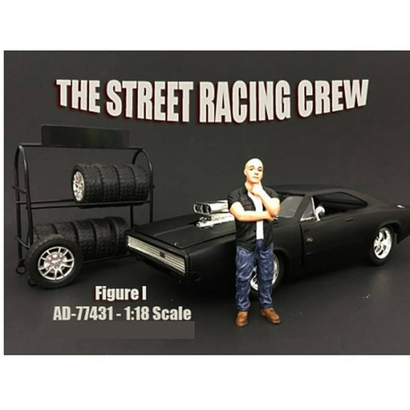 AMERICAN DIORAMA 1/18 - FIGURINES Street Racer - Figure I