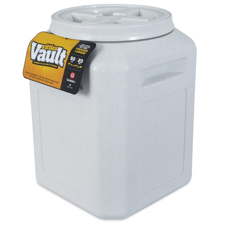 Gamma2 Vittles Vault Outback 50 Pound Pet Food Storage Container