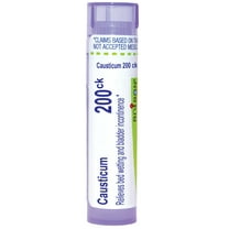 Boiron Causticum 200CK, Homeopathic Medicine for Bladder Incontinence Relief, 80 Pellets