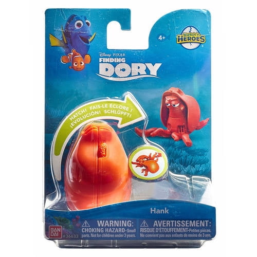 Finding Dory Child Action Figures, Plastic Orange, 9" x 6" x 5"