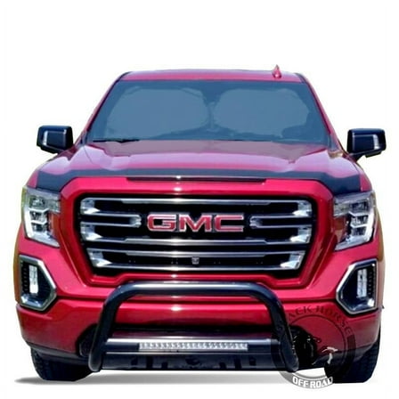 Black Horse Be Gmtab Black Beacon Bull Bar Fits select: 2007-2018 CHEVROLET SILVERADO, 2007-2018 CHEVROLET TAHOE