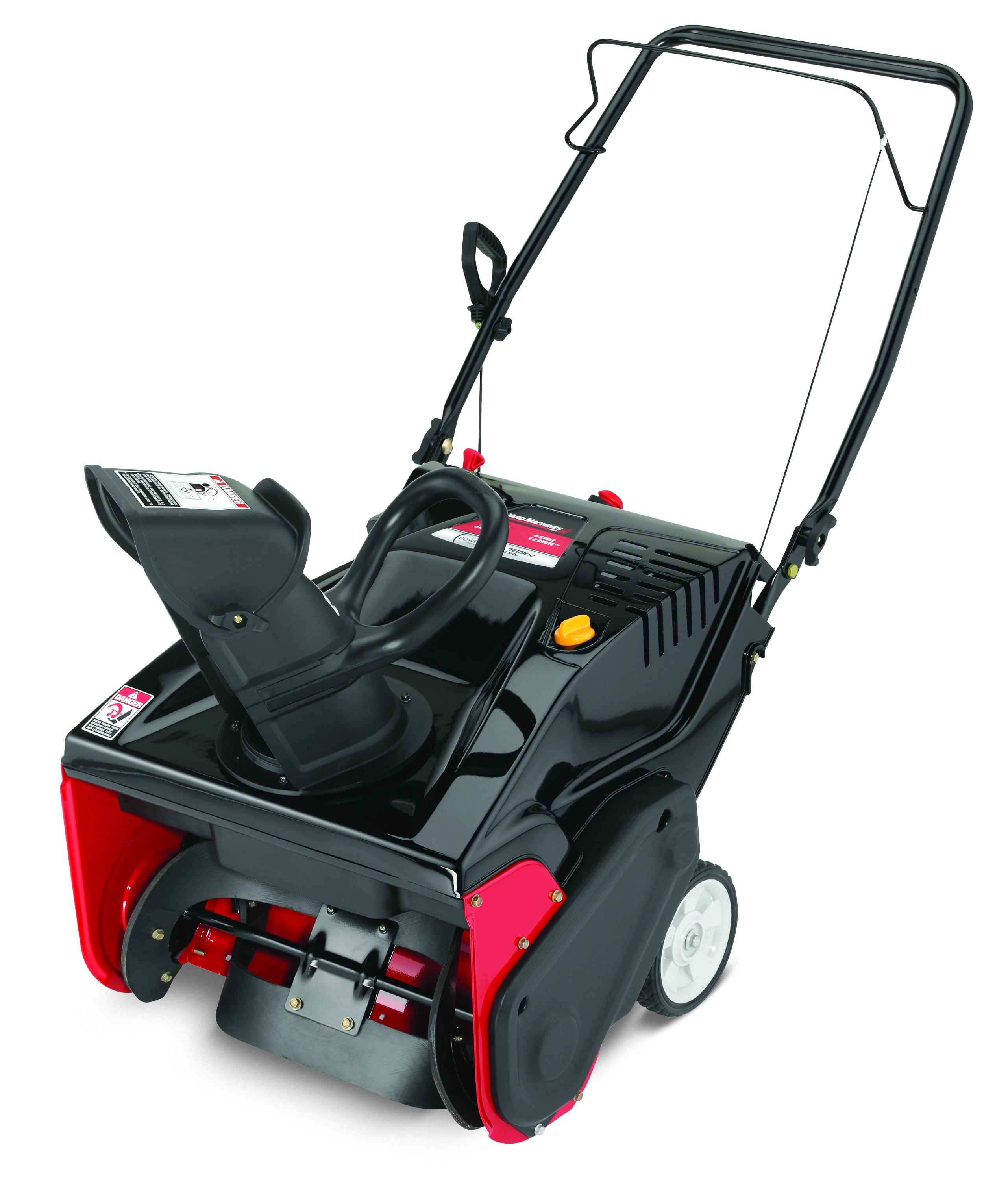 Yard Machines 21" 179cc Single-Stage Snow Blower with Electric Start