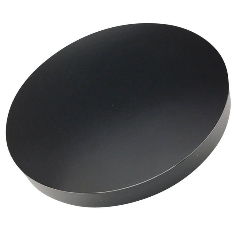 Obsidian Black Circle Mirror Accent Decor Decorations Table Centerpieces  Dining Room Divination