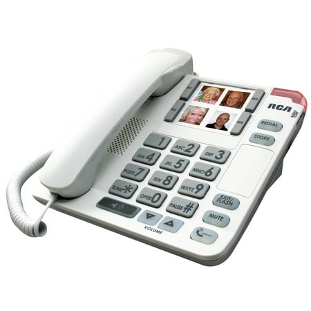 Rca Digital Telephone - RCA Amplified Corded Telephone with Speakerphone