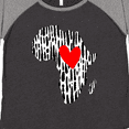 thumbnail image 4 of Inktastic Black History Month Ink Print African Heart Women's Plus Size T-Shirt, 4 of 5