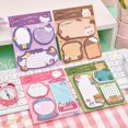 thumbnail image 1 of 4 Packs Of 240 Original Cartoon Combination Sticky Notes Ins Creative Message Alien N Times Sticky Notes Student Cute Hand Account Sticky Notes Paper Student Cartoon Combination Sticky Notes, 1 of 4