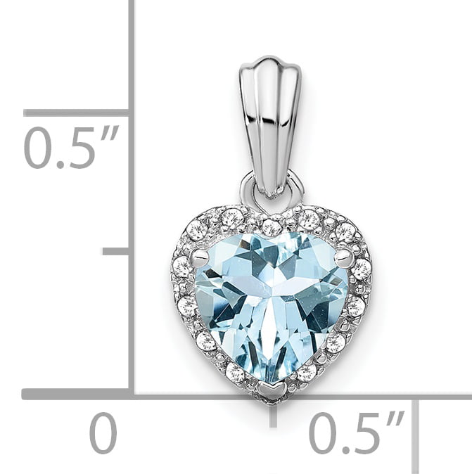 Sterling Silver Synthetic CZ Heart Mom Pendant on a Sterling Silver Cable Snake or Ball Chain Necklace
